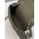 Baguette Chain Midi Bag FF Fabric Green High