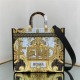 MEDIUM Fendi SUNSHINE Fendace Printed leather shopper High