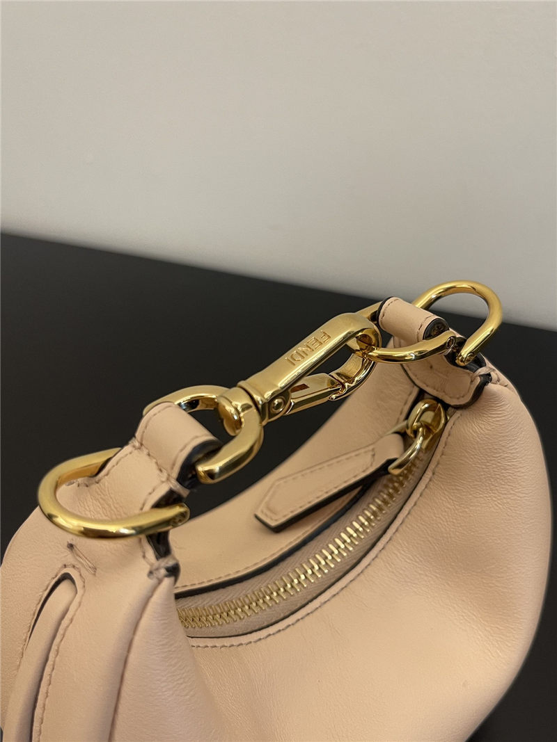 Fendigraphy Nano Leather Bag Nude Pink High