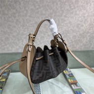 Fendi Pomodorino FF fabric mini-bag Brown High