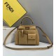 PEEKABOO Mini Pocket Bag Beige High