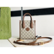 Gucci Mini tote bag with Interlocking G 671623 High