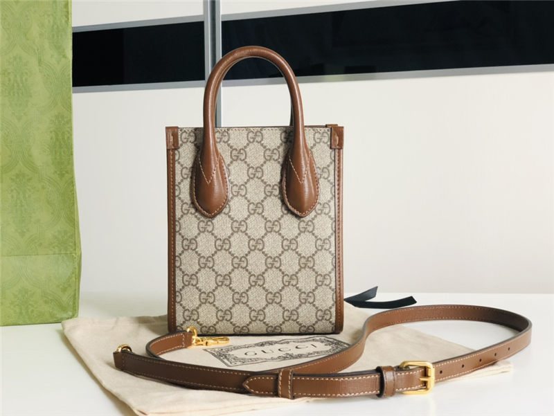 Gucci Mini tote bag with Interlocking G 671623 High