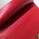 GG Marmont Leather small shoulder bag 401173 Red High