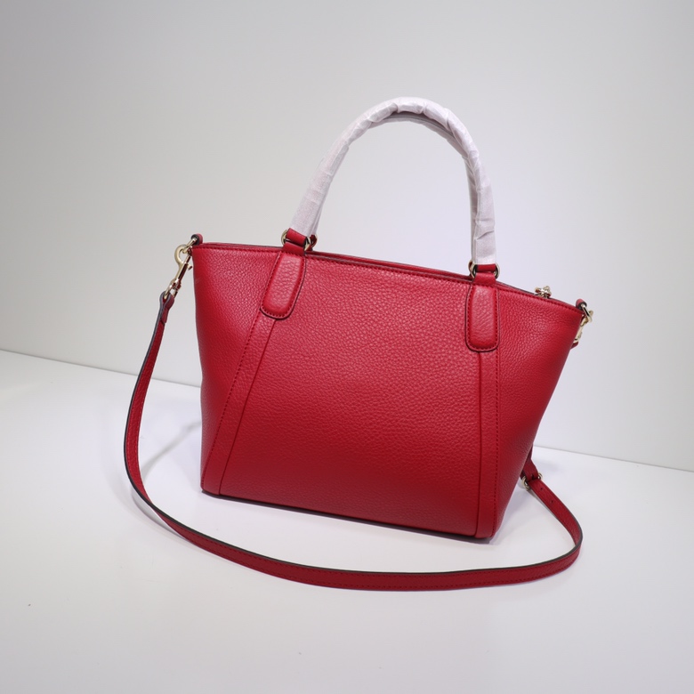 Gucci Soho 2Way Handbag Leather 369176 Red High