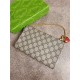 Gucci Coin purse with Double G strawberry 726250 High