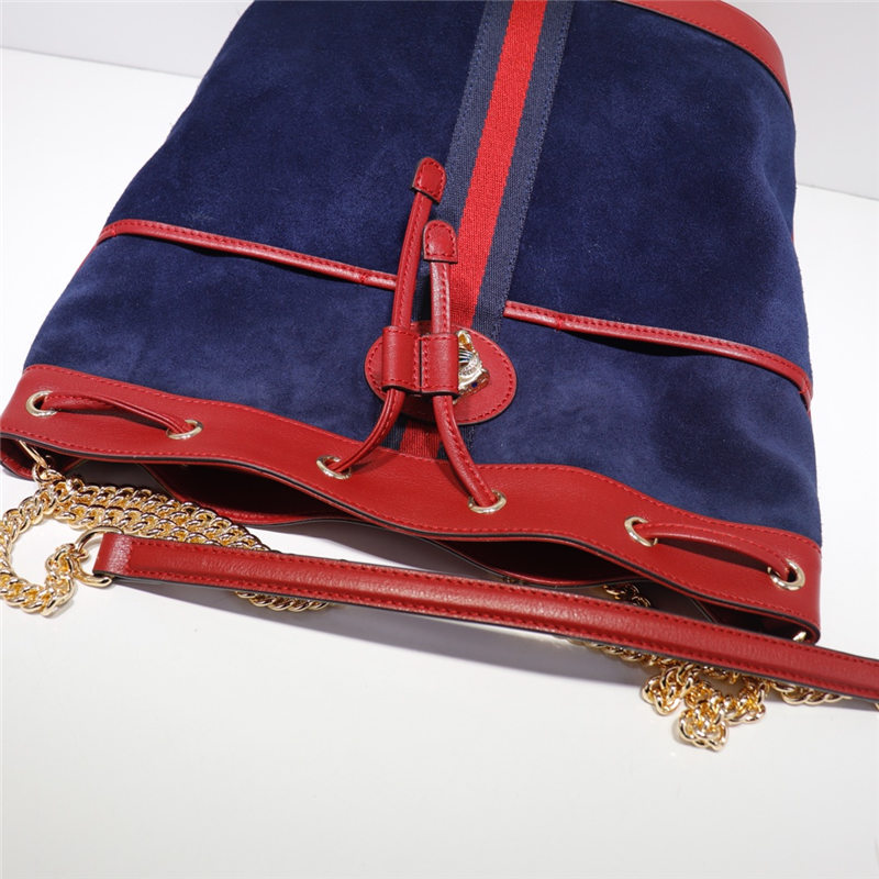 Gucci Bucket Bag 553961 Navy High