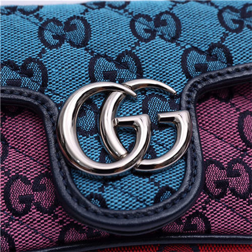 GG Marmont Multicolour super mini bag 476433 High