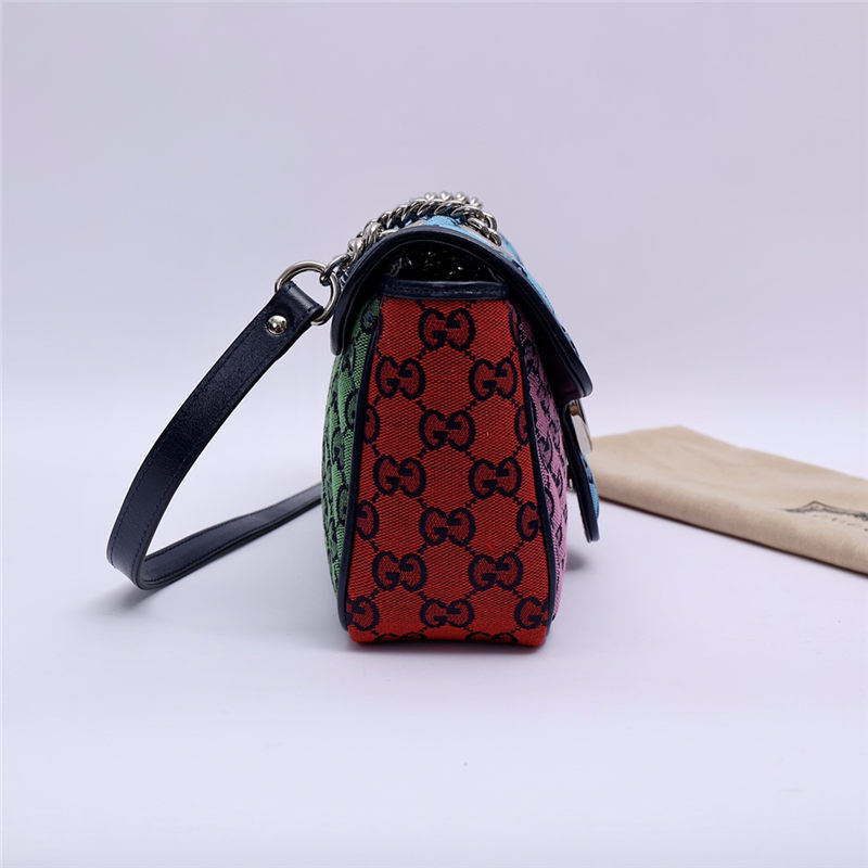 GG Marmont Multicolour small shoulder bag 443497 High