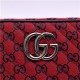 GG Marmont Multicolour small shoulder bag 447632 Red High