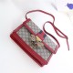 Gucci Queen Margaret GG Supreme medium shoulder bag 524356 Red High