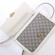 Gucci Queen Margaret GG Supreme medium shoulder bag 524356 White High