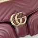 Gucci GG MARMONT SMALL MULTI-POCKET BAG 795228 Burgundy High