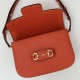 Gucci Horsebit 1955 shoulder bag 602204 Orange leather high