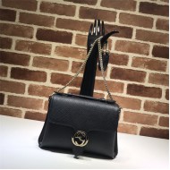 Gucci Interlocking G Chain Shoulder Bag 510302 Black High