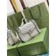 GG Marmont mini top handle bag New 583571 White High