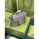 GG Marmont mini top handle bag New 583571 Grey High