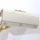 Gucci Padlock small shoulder bag 432182 Bee Star White High