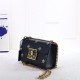 Gucci Padlock small shoulder bag 432182 Bee Star Black High