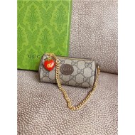 Gucci Coin purse with Double G strawberry 726253 High