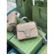 GG Marmont mini top handle bag New 583571 Milk Tea High