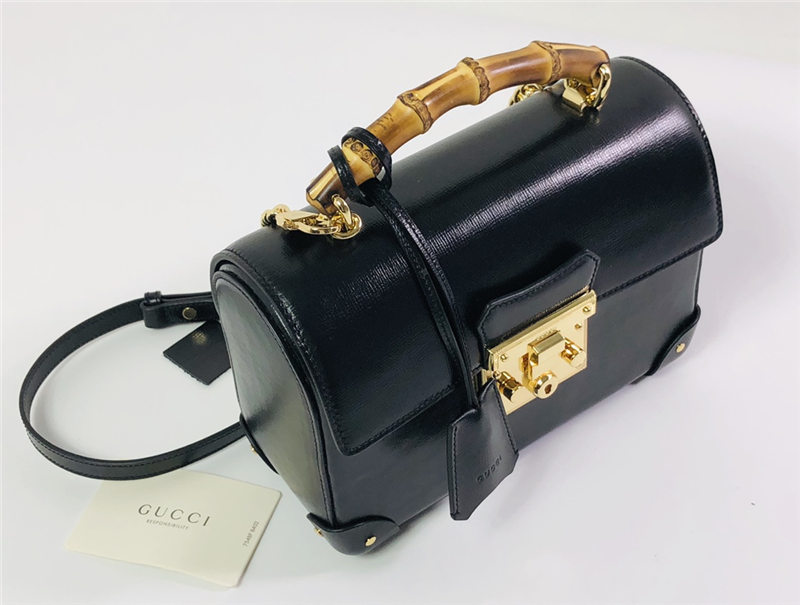 Gucci Padlock GG small bamboo shoulder bag 603221 High