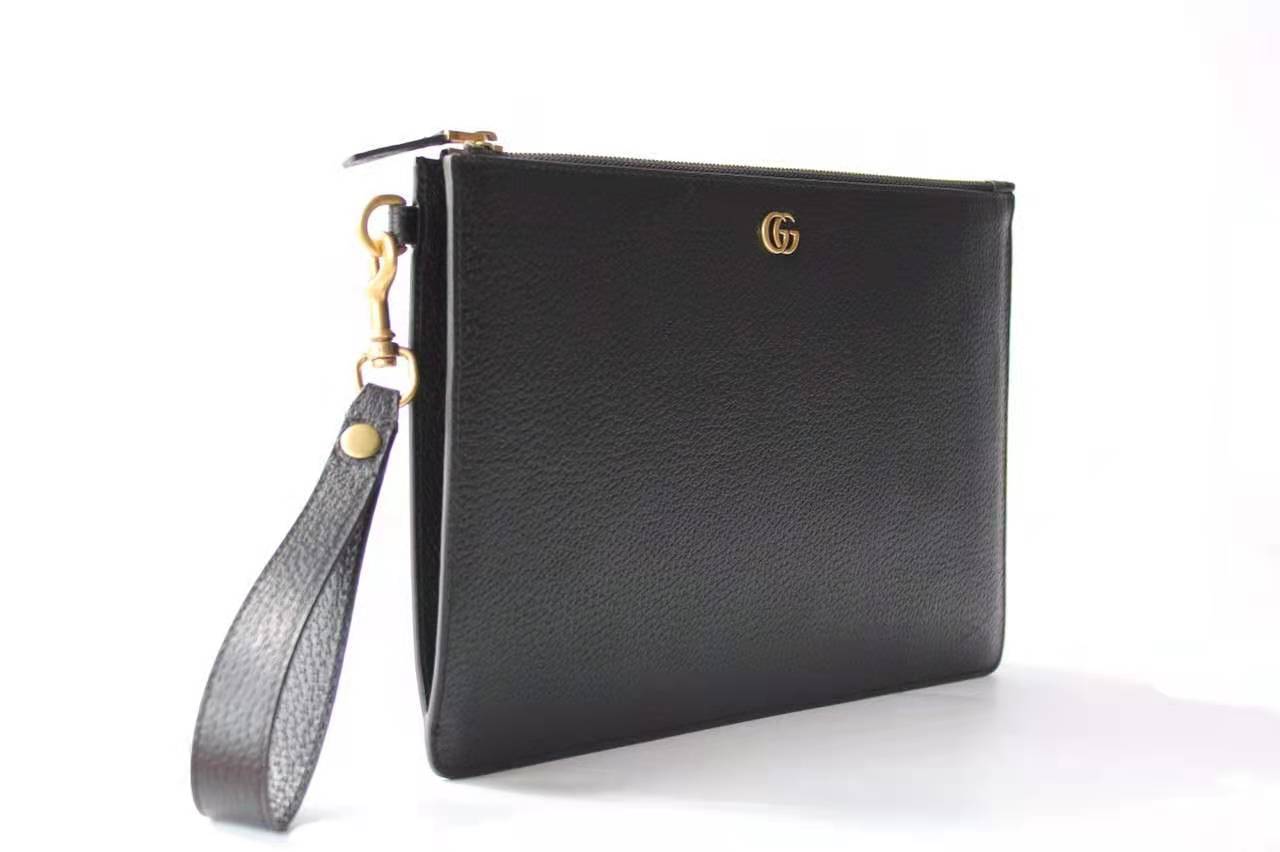 Gucci GG Marmont leather pouch 475317 High