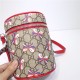 Gucci GG Supreme Monogram Childrens Crossbody Bag 477854 Bow High