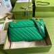 GG Marmont small shoulder bag Green High