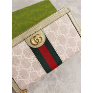 Ophidia GG zip around wallet GG Supreme canvas 523154 high