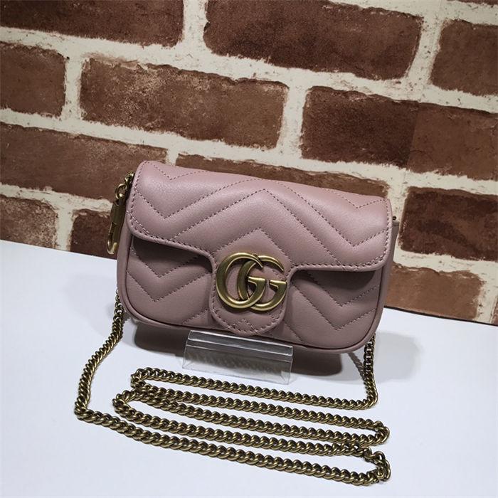 GG MARMONT MATELASSÉ SUPER MINI BAG 476433 High