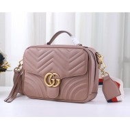 GG Marmont small top handle bag Dusty Pink High