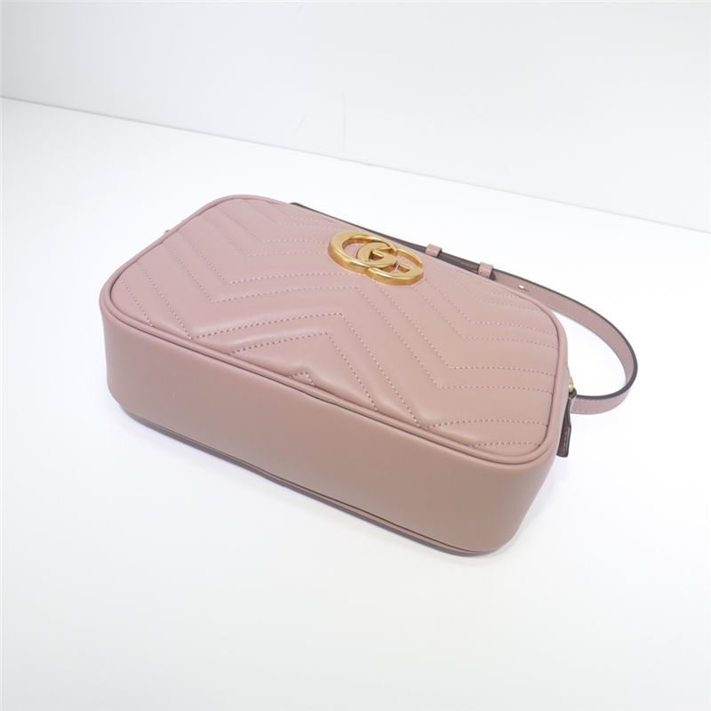 GG Marmont small shoulder bag Dusty Pink High