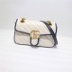 GG Marmont mini matelassé shoulder bag white High