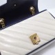 GG Marmont mini matelassé shoulder bag white High