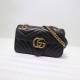 GG Marmont mini matelassé shoulder bag black High