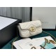 GG MARMONT MATELASSÉ SUPER MINI BAG 476433 white High