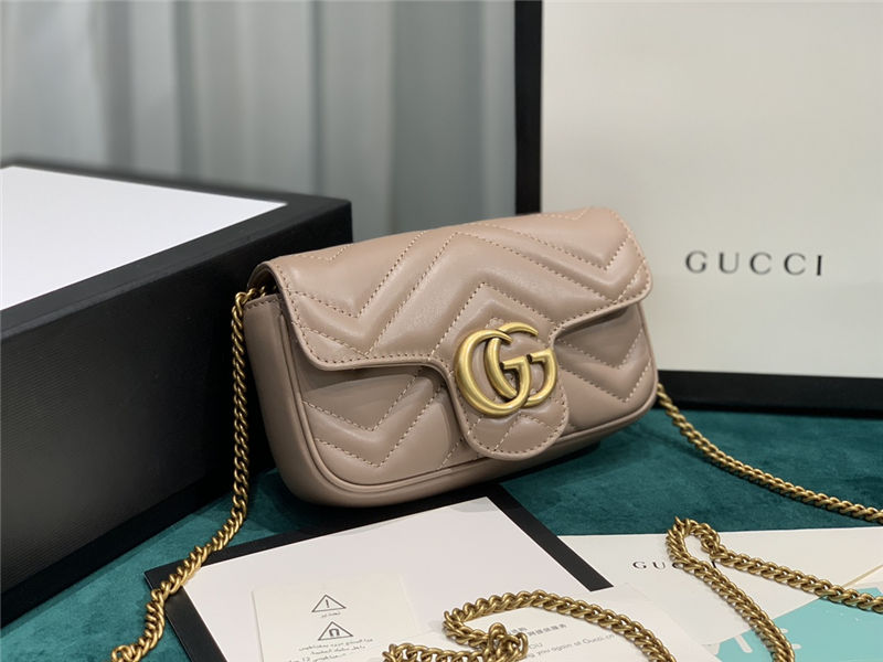 GG MARMONT MATELASSÉ SUPER MINI BAG 476433 High