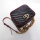 GG Marmont small shoulder bag with bamboo black High