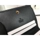 GG Marmont card case wallet black High