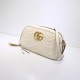 GG Marmont small shoulder bag white High