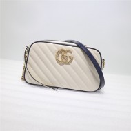 GG Marmont small shoulder bag white High