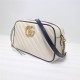 GG Marmont small shoulder bag white High