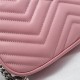 GG Marmont small shoulder bag pink High