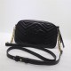 GG Marmont small shoulder bag black High