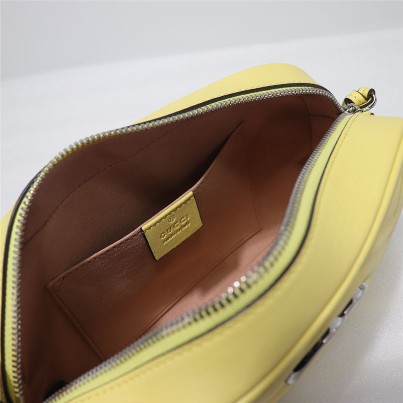 GG Marmont small shoulder bag yellow High