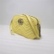 GG Marmont small shoulder bag yellow High