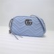 GG Marmont small shoulder bag blue High