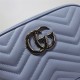 GG Marmont small shoulder bag blue High