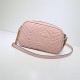 GG Marmont small shoulder bag light pink High